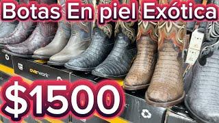 $1500 All exotic leather boots #crocodile #shark #ostrich only TINTOR brand in León #boots