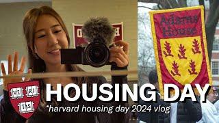 HAVARD HOUSING DAY VLOG (2024 first-year student vlog )