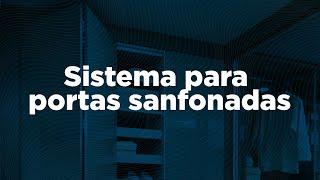 Sistema Para Portas Sanfonadas Metalnox Ferragens