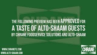 A Taste of Alto-Shaam with Chrane Foodservice Solutions