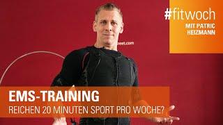 EMS-Training – Reichen 20 Minuten Sport pro Woche? | #fitwoch | DAK-Gesundheit