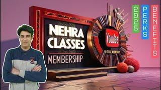 Nehra Classes New Membership Levels & Perk Details