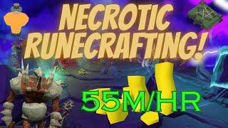 Updated Necrotic Runecrafting Guide! 55M+ GP/HR Money-Making Method! Moonstone Jewelry is Insane!