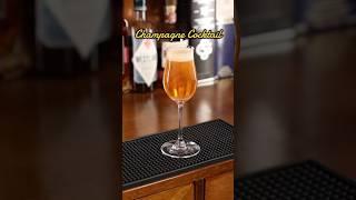 The Classic Champagne Cocktail | Recipe  | BetterAvecBourbon #short #shorts