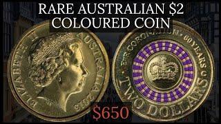 Rare Australian $2 Colored Coin Worth Up to $650: Why You Should Keep an Eye Out!