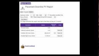 MonaVie - How To Check Volume in Virtual Office - www.Training.iCrownDiamond.com - monavievo.com