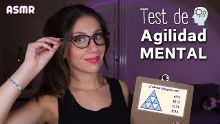 ASMR • Test de AGILIDAD MENTAL Pon a prueba TU MENTE