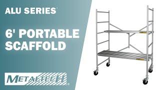 METALTECH ALU SERIES 6' High Portable Scaffold