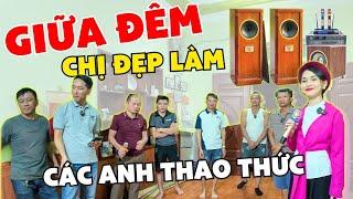 "GIỮA ĐÊM CHỊ ĐẸP, LÀM CÁC BÁC SAY MÊ" Giao dàn karaoke Hunter Pro cho Anh Thơ ở Yên Phong, Bắc Ninh