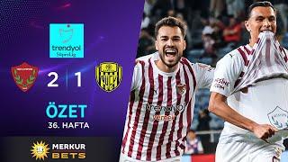 MERKUR BETS | A. Hatayspor (2-1) MKE Ankaragücü - Highlights/Özet | Trendyol Süper Lig - 2023/24