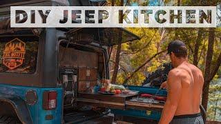 JEEP WRANGLER KITCHEN - Overlanding DIY Cooking Setup