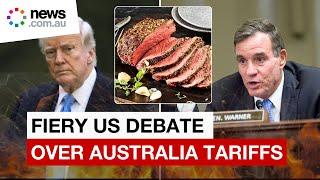 US Senate erupts in fiery scenes debating Australia