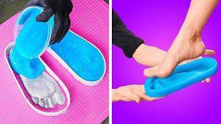 We Made Orthopedic Shoes From Silicone! Awesome Silicone Crafts By Wood Mood!