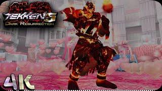 Jinpachi Mishima Survival Mode | Tekken 5 Dark Resurrection PS3  4K 60 FPS