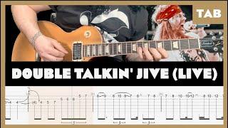 Guns N' Roses - Double Talkin' Jive (Live in Tokyo 1992) - Guitar Tab | Lesson | Cover | Tutorial