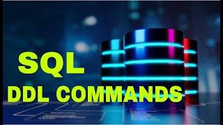 SQL -DDL (Data Definition Language)Command Detail Explanation in Telugu | RR Technology hub |