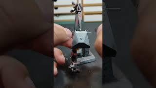 Creating weld lines in scale modeling.