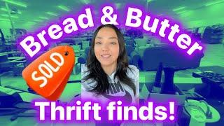 Reseller bread & butter thrift haul! Thrifting local all day!