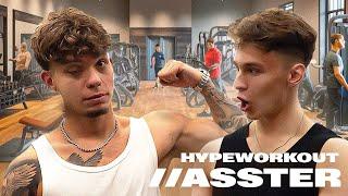 HYPE WORKOUT + ASSTER || Historia z Malikiem, Tatuaże Asstera, Rapowanie na bieżni