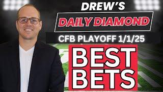 College Football Playoff Picks | Ohio State vs Oregon | CFP Predictions | Drew's Daily Diamond 1/1