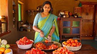 Tomato Recipe - Traditionally Made || ft. @The Tiny Foods Ram & Valar || The Traditional Life