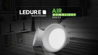 Air Downlight Series | Ledure Lighting Limited | #lightinginnovation #lightingdesign #light