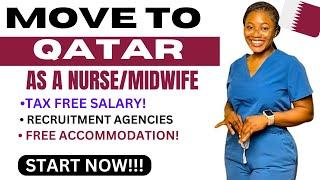 HOW TO MOVE TO QATAR AND WORK AS A NURSE/MIDWIFE IN 2024