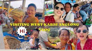 Visiting West Karbi Anglong Umswai Vlog || Dad Village || weekly market ||