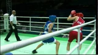 Bantam (54kg) SF - Cruz (USA) vs Gordini (ITA) - AIBA Women's World C'ship 2012