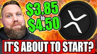 XRP HOLDERS: IT'S ABOUT TO START? $3.85 to $4.50 INCOMING? LET'S LOOK AT IT...
