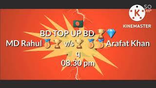 MD Rahul v/s Arafat Khan