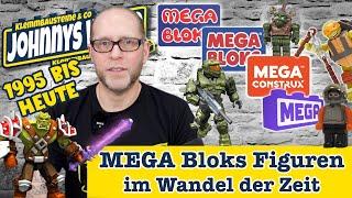 MEGA Bloks Mini Figuren im Wandel der Zeit 1995 bis heute