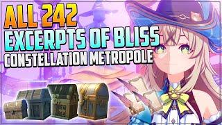 Guide to ALL Excerpts of Bliss & Chests in Simulanka | Constellation Metropole | Genshin Impact 4.8