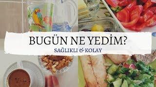 BUGÜN NE YEDİM?  | SadeceFitness Vlog #1