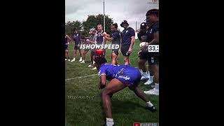 iShowSpeed Tackled Rugby Player 