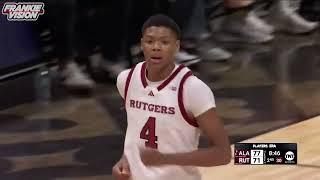 Ace Bailey 22 PTS 4 REBS 2 STLS vs Alabama | 11.27.24