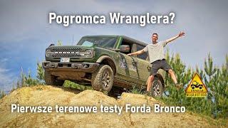 Pogromca Wranglera? Pierwsze terenowe testy Forda Bronco w Polsce tylko w Terenwizji!