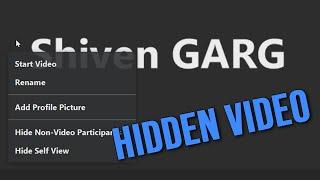 How to HIDE AND UNHIDE Video in Zoom | FIX Can't See My Camera in Zoom Meetings