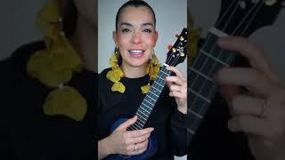 How to play a beautiful strumming pattern on ukulele #shorts