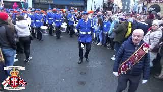 Whiterock Flute Band ABOD Shutting of the Gates Maiden City Dec 2023 Video by Loyal Band Parades NI