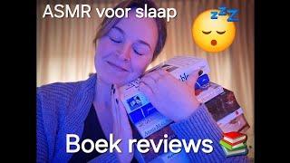 ASMR NL  Dutch | Boek reviews  | Fluisteren om heerlijk bij in slaap te vallen...