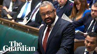 Home secretary James Cleverly delivers statement to parliament on Rwanda bill – watch live