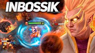 ИНБОССИК на ИНВОКЕРЕ уничтожает 9К ММР ПАБЛИК!НАКАЗАЛ СТРИМСНАЙПЕРА!INBOSSIK DOTA