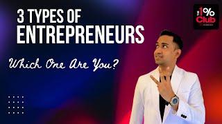 3 Types of Entrepreneurs: Which One Are You? | The 1% Club