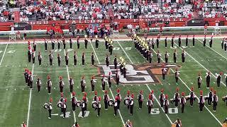 9-09-23 Bowling Green State University Marching Band Pregame