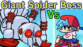 Friday Night Funkin' VS Giant Enemy Spider | Huge Boss Battle (FNF Mod/Hard)