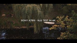 Sony A7RIII • HLG • The best picture profile u can use? (Ultra HD) 4K