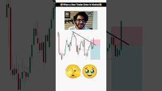 When a New Trader Enter in Market | Part 4 | Trading Psychology for Beginners | #trading #shorts