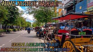 Kusir andong~delman Malioboro #yogyakarta dipastikan tidak nuthuk malak harga saat Idul Fitri