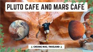 EXPLORING PLUTO CAFE AND MARS CAFE IN CHIANG MAI THAILAND  | VLOGMAS 2024